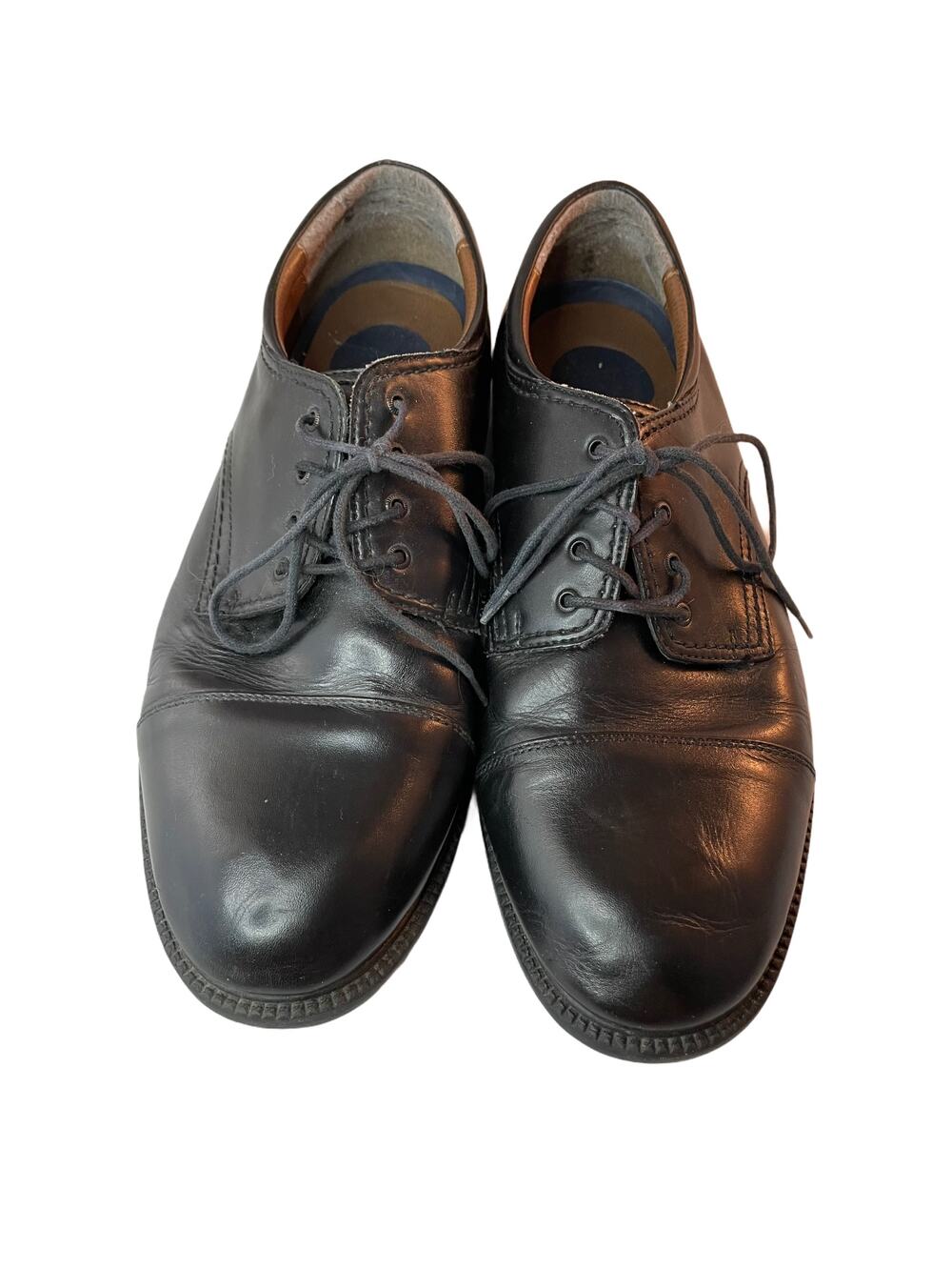 Men's 12W Dockers oxfords Black Leather